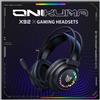 ONIKUMA Cuffie da gioco cablate ONIKUMA X92 RGB con driver da 50 mm, cuffie over-ear, microfono omnidirezionale, USB 3.5 mm, per PC, PS4, PS5, Xbox, Gamer