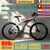 HX Bicicletta Elettrica HX Q5 Shark 250W 25KM/H per Adulti, Ebike 48V20AH, Autonomia 120KM, Coppia Elevata 85N.M, Pneumatici Fuoristrada 27.5''*2.25'', Mountain Bike Elettrica, Bici da Fuoristrada