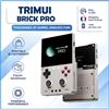 TRIMUI Console di Gioco Portatile Retro Trimui Brick Pro, Struttura Unibody CNC, Batteria a Lunga Durata da 5000mAh, Joystick con Sensore Hall, Schermo IPS da 3,95', Emulatore Linux, Regalo