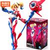 Blokees Originale: Personaggi Classici Heroes Nightwing e Harley Quinn, Figura Super Articolata da Collezione, Espositore da Scrivania, Regalo Giocattolo
