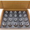 NONE Set di 20 Dadi Ruota M12 x 1.5, Compatibile con i Modelli Ford B-Max, C-Max, Fiesta, Focus e Kuga, Dadi Ruota Auto, Codice di Riferimento ACPA1012DXA