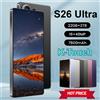 K-Touch Nuovo Smartphone Android K-Touch per S26 Ultra 5G, Telefono Cellulare con Display Completo da 7,3 Pollici, Fotocamera da 48MP, 22GB+2TB, Batteria da 7800mAh, Telefono Android 15 Sbloccato con Radio FM