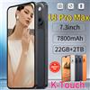 K-Touch Hot 18 Pro Max 22G+2TB Telefoni Cellulari 7.3HD Smartphone Android 15 5G Dual SIM 7800mAh Sbloccato Versione Globale 16+48MP Cellulari