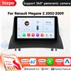 HIZPO Autoradio per Renault Megane 2 2002-2009, Stereo RDS, Lettore Multimediale, Carplay, Navigazione GPS, Schermo Intelligente 4G DSP