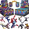 Blokees Marvel The Avengers GV06 Spider-Man Dr. Octopus Gwen Mysterio Ghost Spider Venom 9PCS Blind Box Giocattolo