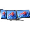Blackview DCM5 Estensore Schermo per Laptop 14" 16:9 IPS LCD, Monitor Portatile, Espansione Display a Doppio Schermo per Laptop da 13‑17 Pollici, Compatibile con Windows, Mac e Telefoni Cellulari