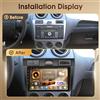 podofo Autoradio Android universale 4G Podofo per Ford Fiesta 2002-2008, lettore multimediale video per auto, 8 core, 8+128G, FM RDS, audio per auto