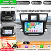 HIZPO Autoradio 10.1" per Toyota Highlander Kluger 2007 - 2013 2 Din Android 15 Lettore Multimediale Video GPS Navigazione 4G Carplay Stereo Autoradio Navigazione GPS Sistema Intelligente AI per Auto