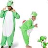 Bandai Pigiama intero per adulti Yoshi, kawaii, simpatico personaggio dei cartoni animati, cosplay, tuta da notte, abbigliamento da casa a tema anime.