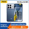 POCO F8 Ultra 5G, smartphone con NFC, processore Snapdragon 8 Elite Gen 5, batteria da 6500 mAh, display AMOLED da 6,9 pollici a 120 Hz, fotocamera tripla da 50 MP.