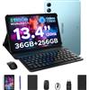 DOOGEE U13 Pro Tablet PC 2 in 1 Gemini AI Schermo da 13,4" Android 16 Batteria da 11000mAh 36GB RAM (6+30) 256GB ROM Widevine L1 Supporto Netflix Edizione VIP con Tastiera e Mouse