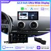 AUTOTOP Display Radio Auto Ultra Sottile da 10,25/12,3 Pollici per Audi A3 8V A3 S3 2012-2020 MIB1 MIB2 CarPlay Wireless e Cablato Android Auto AirPlay AutoLink Bluetooth AUX USB Telecamera Originale