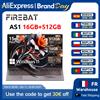 Firebat Laptop AS1 AMD R5 7430U 16GB DDR4 512GB SSD 15.6 Pollici Notebook Windows 11 Type-C WIFI6 Tastiera Retroilluminata a Grandezza Naturale