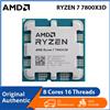 AMD Processore per videogiochi AMD Ryzen 7 7800X3D R7 7800 X3D 8 Core 16 Thread CPU 5NM Socket AM5 L2 Cache 8MB L3 Cache 96M