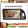 Podofo, autoradio stereo 2 DIN con schermo da 9 pollici, 8+128 GB, 4G, processore a 8 core, per Audi Q5 (2010-2018), lettore multimediale per auto con video, DAB, WIFI, navigazione GPS, FM, RDS.