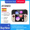 MicroData AYANEO Pocket Air Mini, console portatile per giochi retrò, schermo da 4,2 pollici, processore MTK Helio G90T, joystick Hall, console portatile Android per giochi retrò.
