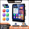Podofo, autoradio da 9,7 pollici con Carplay wireless e Android Auto, sistema di navigazione GPS, BT, FM/RDS, 2DIN, autoradio plug&play, unità principale, sistema multimediale per auto, stereo, Wi-Fi,