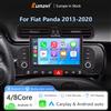 NONE Eunavi, autoradio multimediale GPS per auto con schermo intelligente 4G, sistema Android 13, 2DIN, 7 pollici, compatibile con Fiat Panda 2013-2020, con funzionalità Carplay, DSP e navigazione GPS.