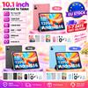 KOOMDIGI Tablet PC Android 16 da 10,1 pollici, 12GB di RAM (4GB+8GB espandibili), 128GB di ROM, display IPS HD 1280×800, fotocamera 5MP+13MP, batteria da 5000mAh, tablet WiFi con custodia, tastiera, mouse e