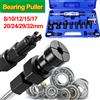 NONE Kit di estrattori per cuscinetti interni con martello a slitta, set di utensili per l'estrazione e la rimozione di cuscinetti interni da 8 a 32 mm, ideale per la manutenzione di motori di automobili e