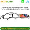 BONROAD Autoradio multimediale Bonroad da 8,8 pollici con Linux, CarPlay wireless e Android Auto per Audi A6 C6 4f 2005-2012, MMI 2G 3G, Mirror Link, Airplay, Bluetooth, WiFi