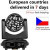 carinamoba Faro a testa mobile LED 7x40W RGBW 4in1 Bee Eye, luce da palco con fascio, wash e zoom DMX512 per discoteche, DJ, bar e feste