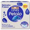 Lines Petalo Blu Notte Linea di 9 Pezzi