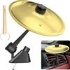 MENGBEI Auto Crash Cymbal, Auto Cymbals Air Vent, Car Crash Drum Cymbal per Gli Amanti della Musica, Installazioni Semplici, Adatto a Tutti i Tipi di Veicoli (Oro)