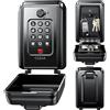 ISEYOU Key Box, Cassetta Chiavi con Codice Ripristinabile Muro | Locker Chiavi Combinazione a 12 Cifre da Esterno, Grande Capacità & Antitempesta per Casa, Ufficio, Garage, Appartamento