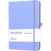 ONAVIA Quaderno A5 Con Copertina Rigida A Righe, 80 Pagine | 160 Pagine, 14,8 × 21 cm, Copertina Rigida, A Righe, Quaderno Per Scuola, Studio E Ufficio