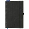 IN-LUXPRO Agenda Settimanale 2027 Verticale Spirale Copertina Morbida PU | Agenda Settimanale 12 Mesi (Gen a Dic 2027) Formato A4 29x21,5cm, 1 Settimana 2 Pagine, Indice Mensile, Nero