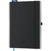 IN-LUXPRO Agenda Settimanale 2027 Spirale Orizzontale Copertina Morbida PU | Agenda Settimanale 12 Mesi (Gen a Dic 2027) Formato A4 29x21,5cm, 1 Settimana 2 Pagine, Portapenna, Indice Mensile, Nero