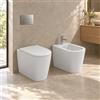 Coppia sanitari a terra Azzurra Aurea con WC Easy Clean e bidet