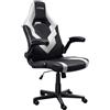 Trust Sedia da gaming Trust GXT 703W RIYE Nero/Bianco [25130]