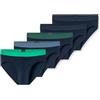 Schiesser Uomo 5 Pack Slip Cotone - 95/5