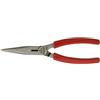 Facom 185A.20G 1/2 - Pinza a becchi rotondi con manico in PVC intagliato, 200 mm, colore: Rosso