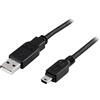 Deltaco Cavo USB 2.0 Tipo A Maschio - Tipo Mini B Maschio 3m, nero