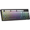 Merkloos Tastiera wireless per gaming - Layout QWERTY - Tri-modalità: Bluetooth, 2.4G e con cavo - RGB - 102 tasti