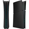 Merkloos PS5 Slim Faceplate Cover - Copertura nera di ricambio per PlayStation 5