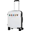 Pokemon Pixel Art Valigia 37L Espandibile Trasporto TSA Lock Bianco PK-0881-46