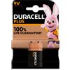 DURACELL PLUS POWER ALCALINA TRANSISTOR 9V - BLISTER 1 BATTERIA