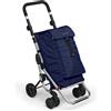 Foppapedretti Go Up Alluminio, Nero, Blu marino Borsa trolley