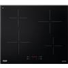 Delonghi Piano cottura induzione 4 zone L 60 cm PIN 62 DE'LONGHI nero
