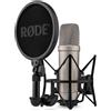 Rode NT1 5TH Generation Microfono Pro Studio + filtro antipop, XLR e USB Silver