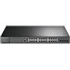 Tp Link Switch di rete 28 porte OMADA 1G Managed L2 PoE+ Black TL SG3428MP Gigabit (100