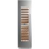 Bertazzoni Serie Master WC605BLX2T Colonna da Incasso Cantina Vini da incasso 2 Zone Temperatura 80 bottiglie Altezza 212 cm Larghezza 60 cm apertura a sinistra porte in acciaio inox e maniglie coordinate