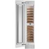 Bertazzoni Serie Master WC455BLP2T Colonna da Incasso Cantina Vini da incasso a scomparsa totale 2 Zone Temperatura 52 bottiglie Altezza 212 cm Larghezza 45 cm apertura a sinistra