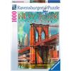 Ravensburger Spielverlag RAVENSBURGER 19835 Puzzle Retro New York 1000 pezzi
