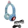 Lexibook Design 3D Frozen Cuffie Bluetooth® e Wired pieghevoli con limitazione sicura del volume