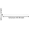 EGLO 110343, 15 W, 110 W, G13, 1700 lm, Bianco